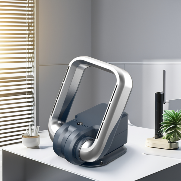Wall-Mounted Bladeless Cooling & Heater Fan with Air Purifier - Image 7
