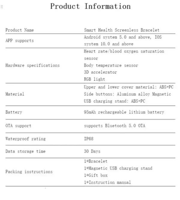 Smart Band: Heart Rate, Blood Pressure & Fitness Tracker for Active Living - Image 7