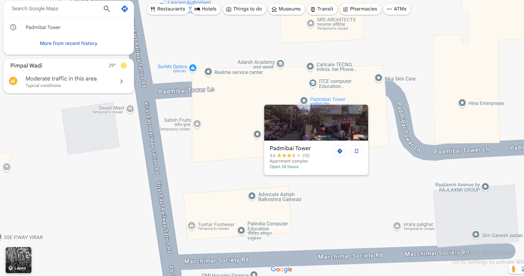 the futurex map