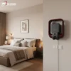 red wall mount fan