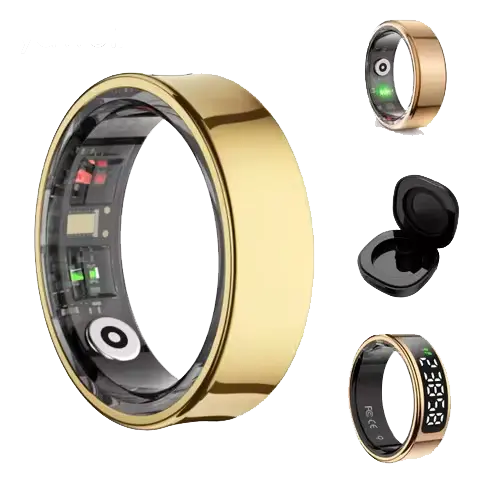 Gold Smart Ring