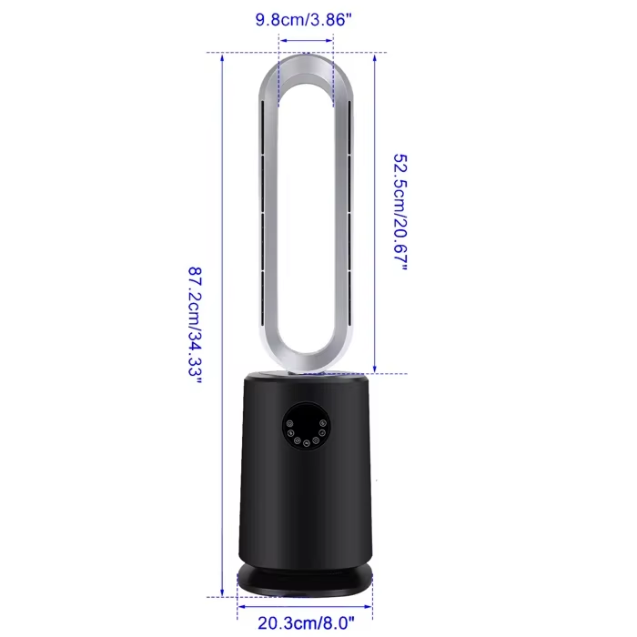 HEPA H11 Bladeless Fan